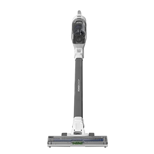 BLACK+DECKER POWERSERIES+ 16V MAX Cordless Stick Vacuum with LED Floor Lights, Lightweight, Multi-Surface, White (BHFEA420J)