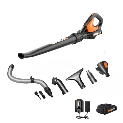 WORX WG545.1 20V Power Share AIR Cordless Leaf Blower & Sweeper