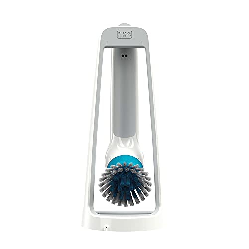 BLACK+DECKER Grimebuster Pro Power Scrubber Brush, Rechargeable (BHPC110) , White