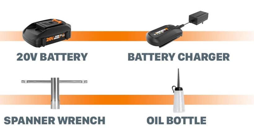 Worx 20V JawSaw Cordless Chainsaw Power Share - WG320 (Battery & Charger Included)