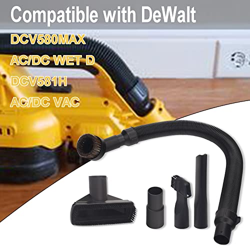 5140128-68 Replacement Hose Assembly/Hose Attachment Kit, Compatible With Dewa-lt Wet Dry Vaccum Cleaner, for DCV580 DCV581H Models