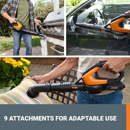 WORX WG545.1 20V Power Share AIR Cordless Leaf Blower & Sweeper