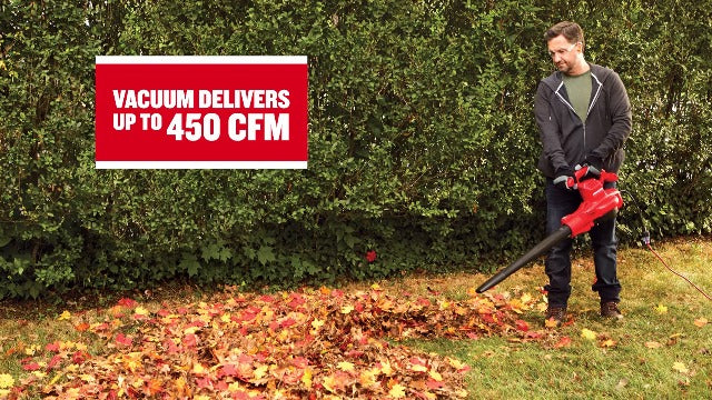 Craftsman 3-in-1 Leaf Blower, Leaf Vacuum and Mulcher, Up to 260 MPH, 12 Amp, Corded Electric (CMEBL7000)